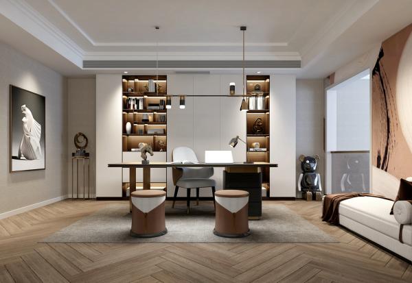 東湖花語別墅現代輕奢700平設計