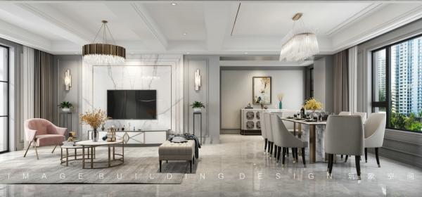 五洲花園180平設計