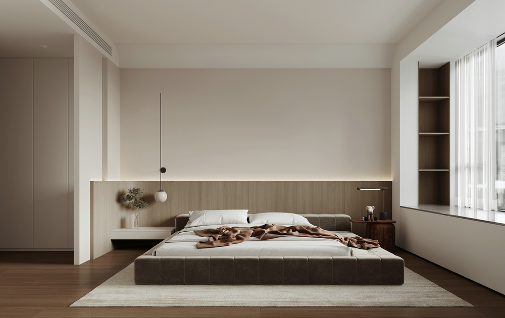 綠地新里程155精裝房改造臥室