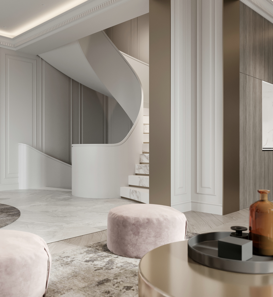 亞特蘭蒂斯獨棟別墅設計樓梯