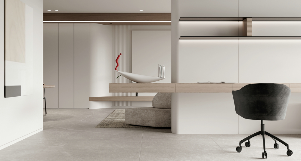 英倫聯邦平層極簡設計書柜