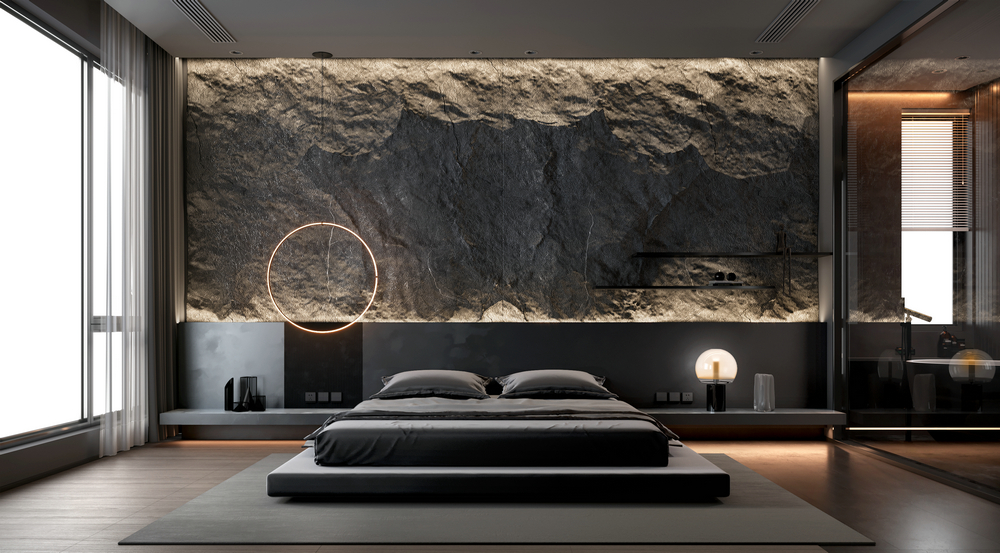 信合御龍山躍層暗黑系列炫酷設計兒子房