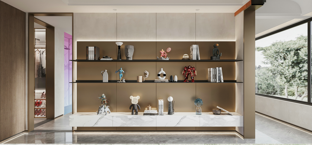 蘭香湖壹號230平現代輕奢設計手伴區