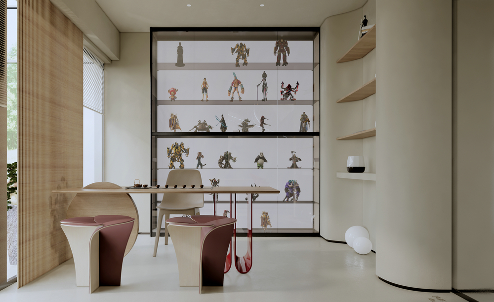 麓湖麒麟薈230平躍層設計手拌區