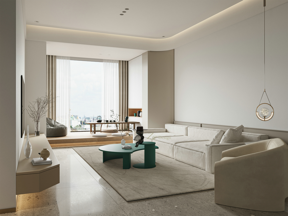 北大資源紫境府140平裝修設(shè)計(jì)陽臺