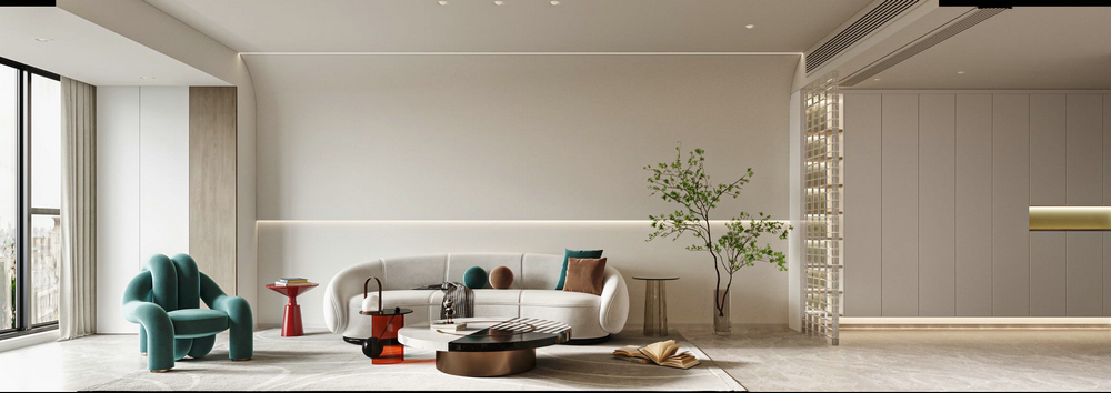 蜀欣苑158平裝修設計客廳