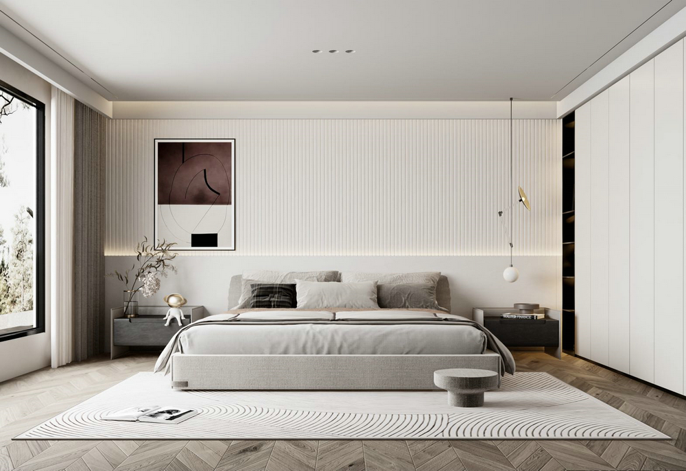 蜀欣苑158平裝修設計臥室