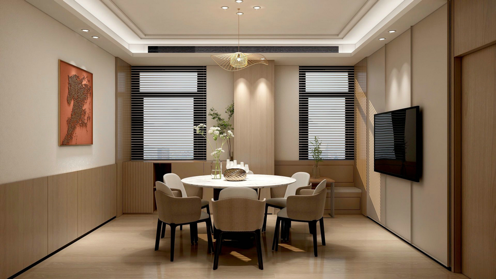 西門里茶餐廳設計1000平中等包間