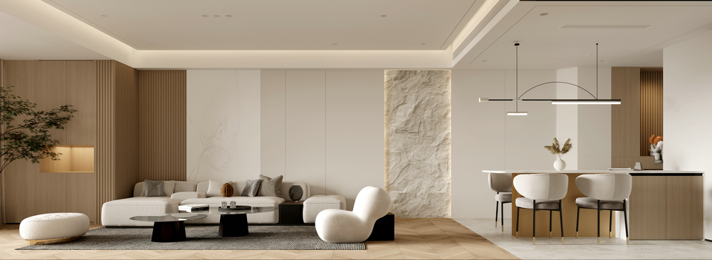 重慶150平平層設計裝修餐廳