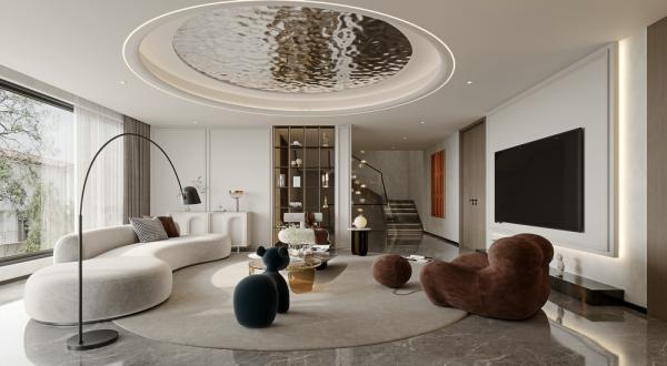 三利宅院800平現(xiàn)代風(fēng)設(shè)計(jì)