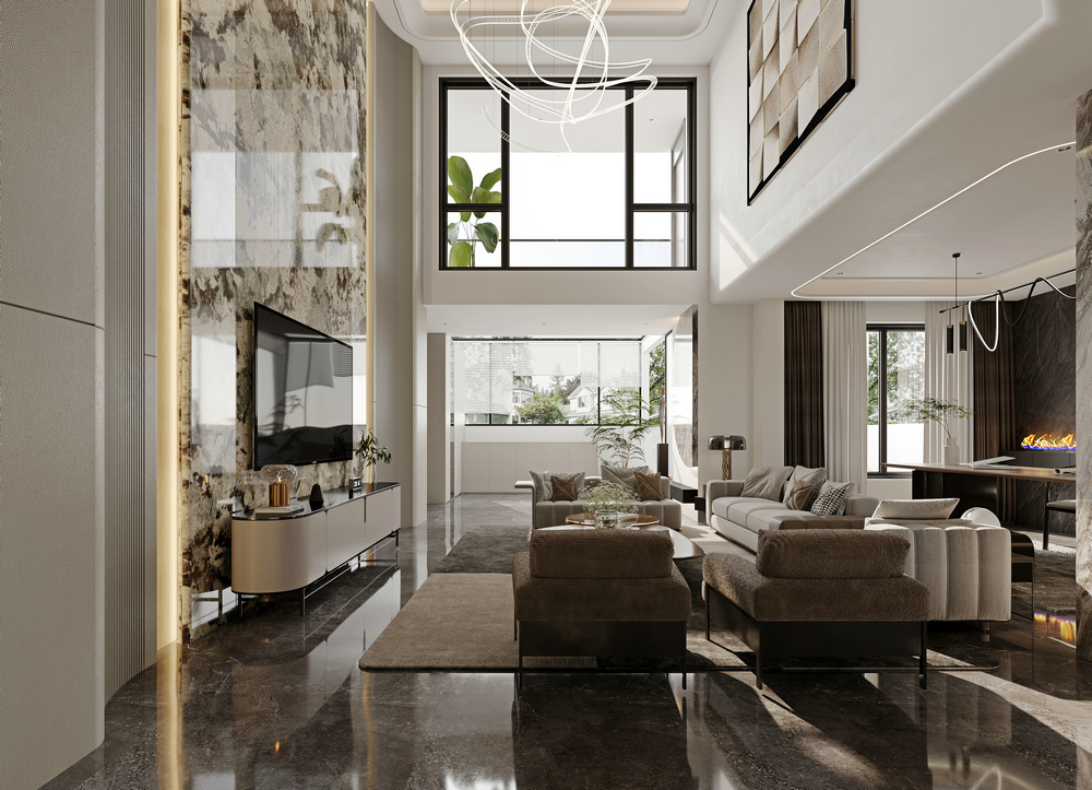 西貴堂380平別墅設計客餐廳