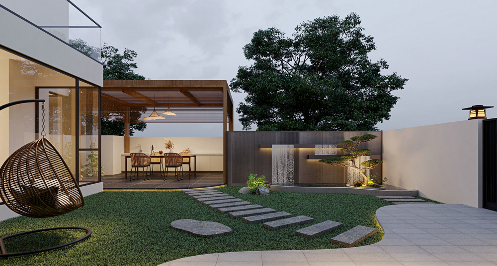 西貴堂380平別墅設計花園