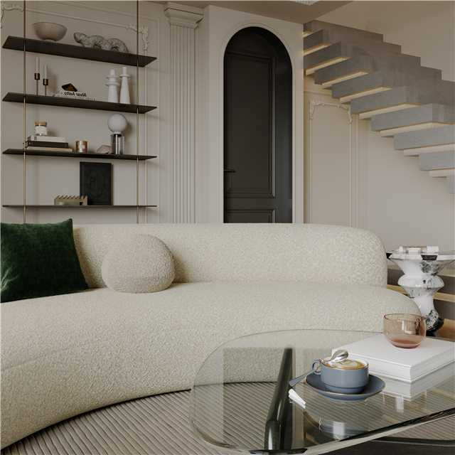 保利大國璟-蝶園 168平設計樓梯