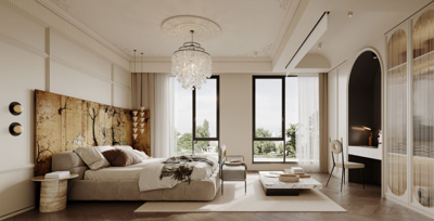 保利大國璟-蝶園 168平設計主臥