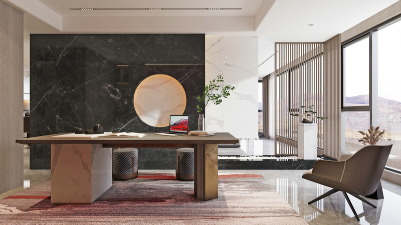 香門第中式別墅設(shè)計隔斷