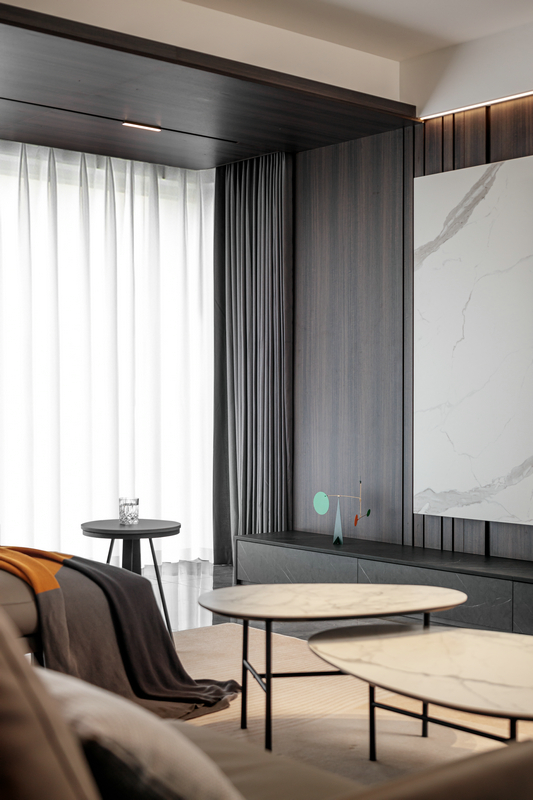 ?花照云庭170平現代實景圖飄窗