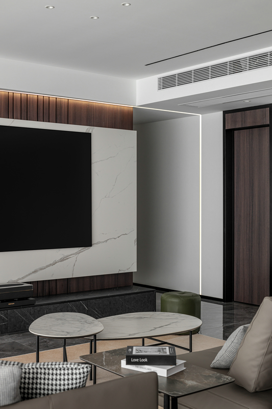 ?花照云庭170平現代實景圖空調