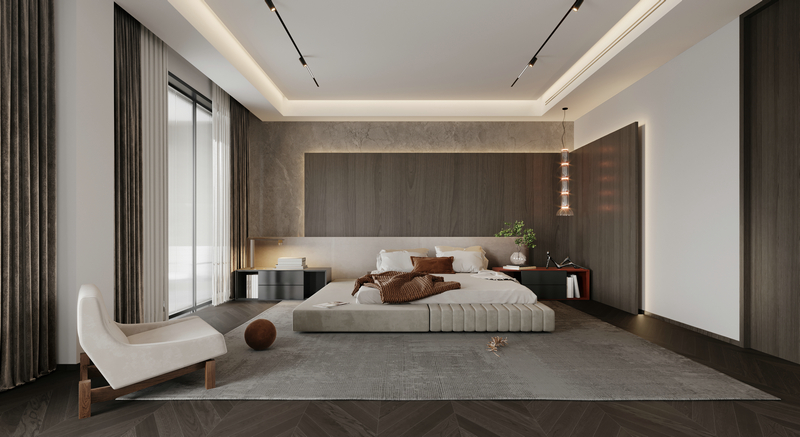 江蘇別墅別墅|異地設計400平次臥