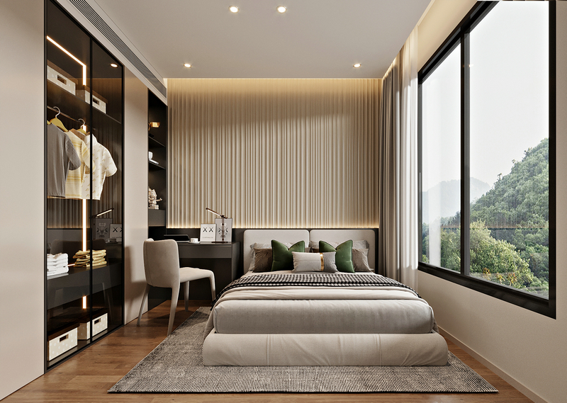 中海浣云居188平設(shè)計老人房