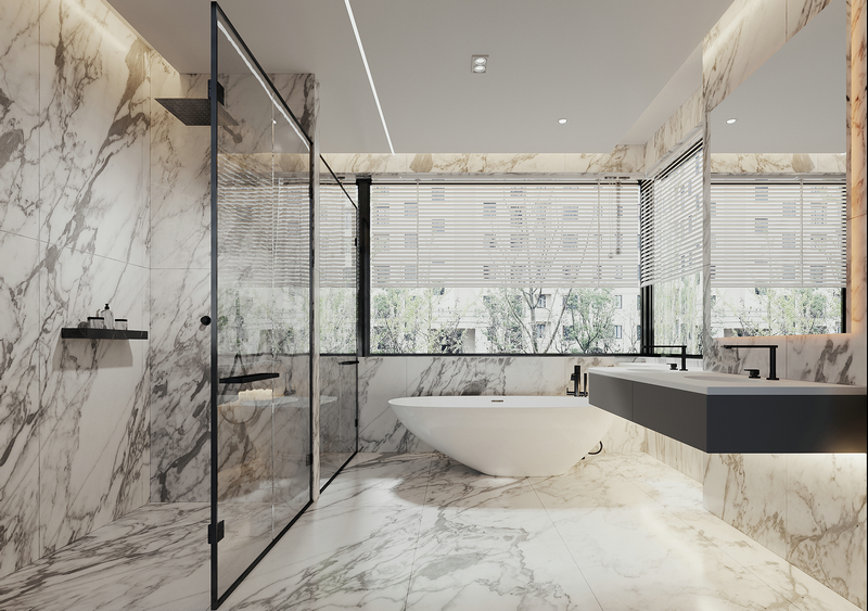 中海浣云居188平現代風格設計衛生間