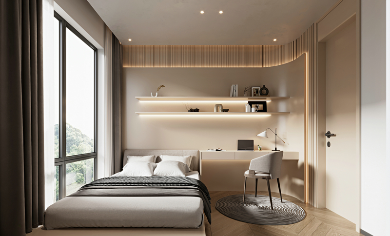 中海浣云居188平第三套設計次臥