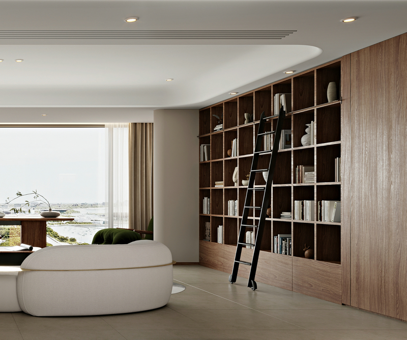 中海浣云居188平東方復古設計客廳