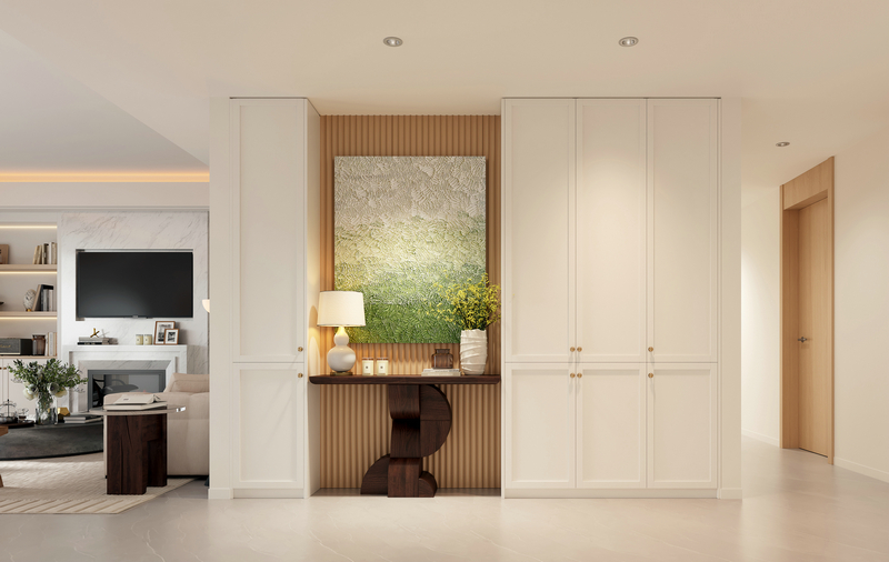 萬科公園五號200平精裝房重裝入戶