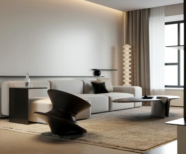 南延新苑140平現(xiàn)代風(fēng)設(shè)計(jì)