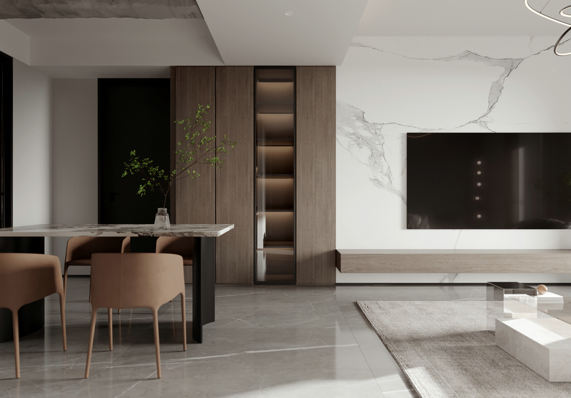 中旅名門140平設計玄關