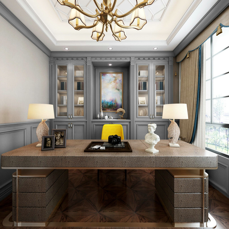 金科廊橋水鄉600平別墅設計書房