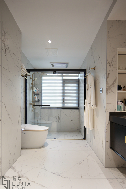 西樾錦宸別墅設計法式實景衛(wèi)生間