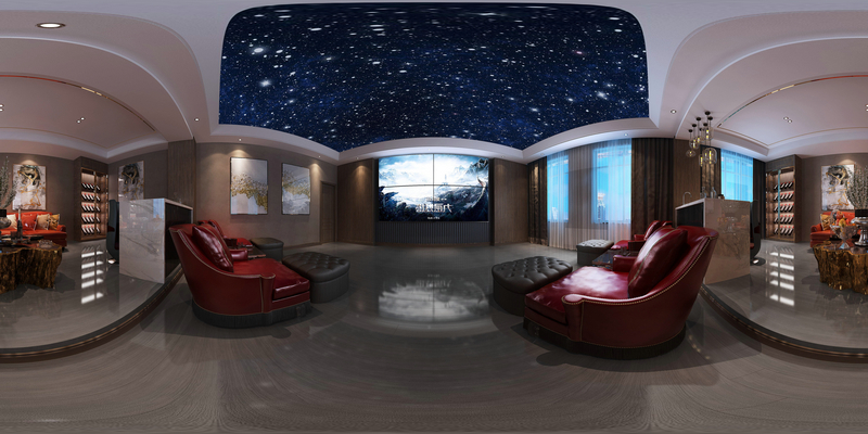 建發央墅別墅設計影視廳