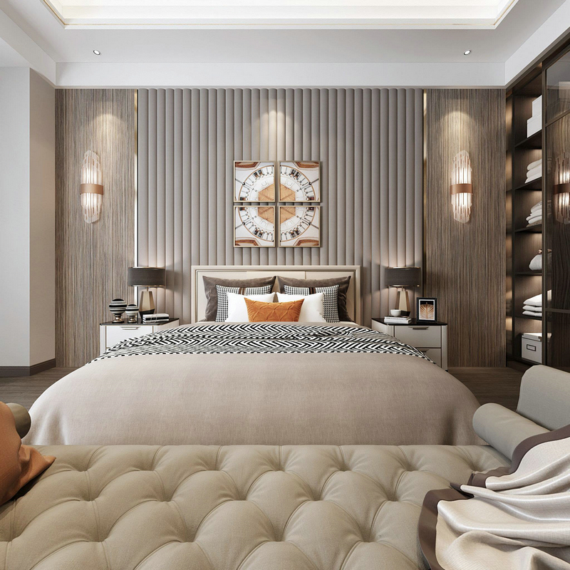 建發央墅別墅設計臥室