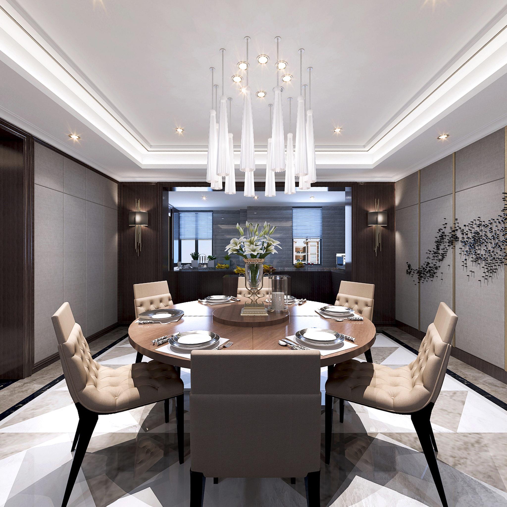 德商御府天驕躍層設計餐廳桌