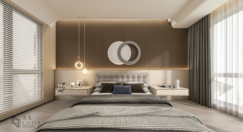 新希望錦麟府下疊設(shè)計(jì)臥室