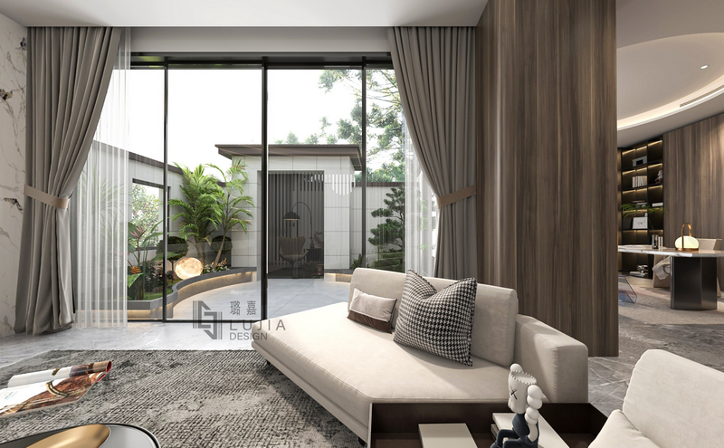 新希望錦麟府下疊設(shè)計(jì)門廳