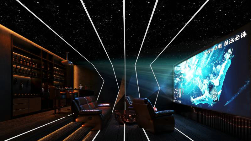 北辰香麓別墅設(shè)計(jì)影視廳