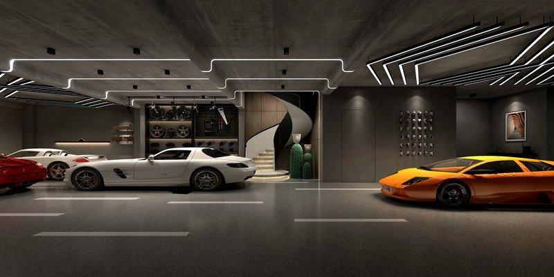 北辰香麓別墅設(shè)計(jì)車庫