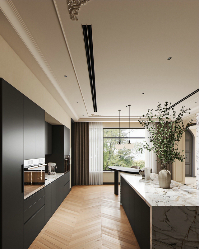 碧桂園別墅設計西廚