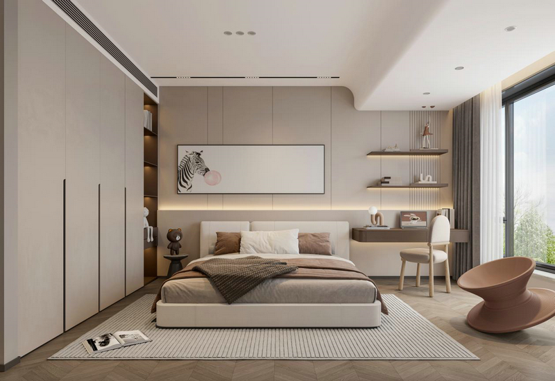 東山國際·君度半山別墅設計次臥