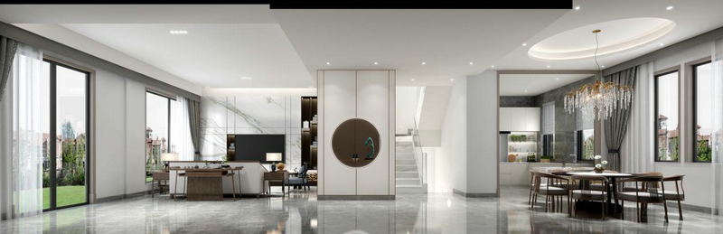 牧山麗景別墅設計客餐廳