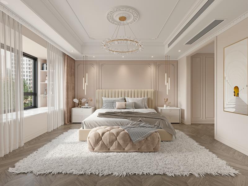 中海云麓世家-法式輕奢-180臥室