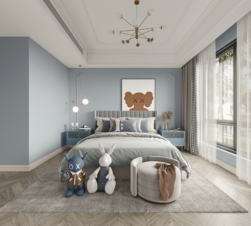 中海云麓世家-法式輕奢-180兒子房