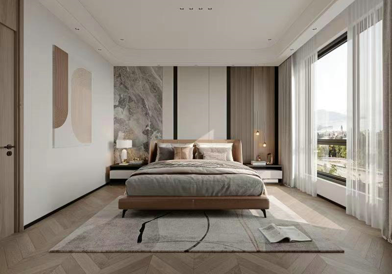 中南樾府-現代輕奢-280平次臥